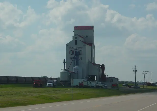 The grain elevator